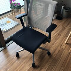 中古 Steelcase スチールケース シンクチェア ライトグレー
