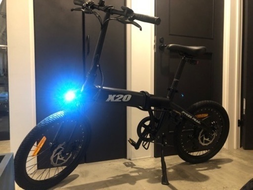 Pykes peak X20 電動アシスト自転車　マットブラック　ほぼ新品