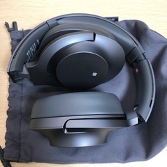 【美品】SONY WH-H900N(B)　ワイヤレスノイズキャンセリングヘッドホンの画像