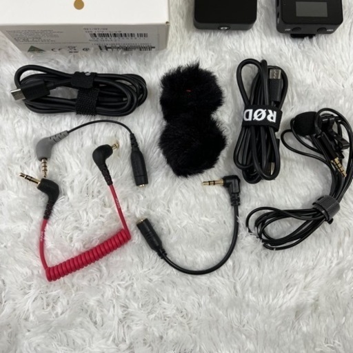 美品!! 3点セット　RODE Wireless GO  ピンマイク　iPhone用端子