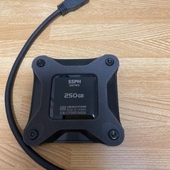 アイオーデータ外付けSSD250Gの画像