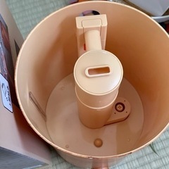 加湿器　上部給水式超音波アロマ加湿器　woodの画像