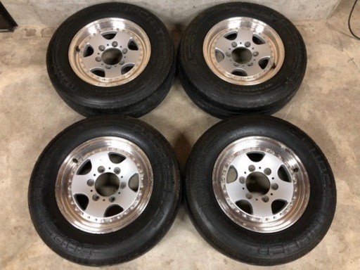 weds MAD SPOKE RV 15インチ 6.5J ＋28 6穴 PCD139.7