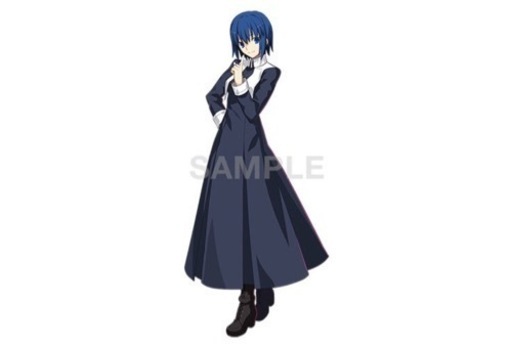 MELTY BLOOD: TYPE LUMINA　エビテン[ebten]限定特典　3Dクリスタル［シエル］メルティブラッドタイプルミナ