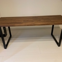 【美品】IKEA カールビー使用DIYパソコンデスク【材料費5万】