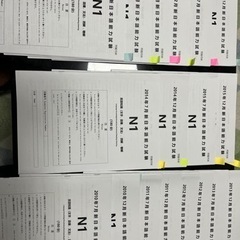 N1 勉強　教材　過去試験　完全マスター　ドリル&ドリルの画像