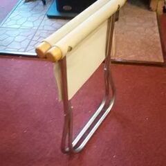 キャンバス布地 折りたたみ式 椅子とオットマン・・ＮＹＣＨＡＩＲシリーズのセットの画像