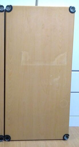 メタルラック25mm用 ウッディ棚板 91x46cm 送料込 1枚 #02 固定部品有り アイリスオーヤマ メーカー希望小売価格5480円(完売品) 固定部品4組付き