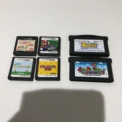 ニンテンドーDS lite ソフト6本付きの画像