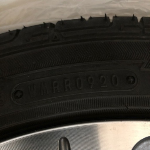 【受け渡し予定者決まりました】アルミ4本セット(165/55R15)