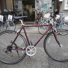 中古自転車２０３４　前後タイヤ新品！　クロスバイク　ローバー　７...