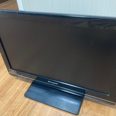 【相談中】シャープ　テレビ　19型の画像