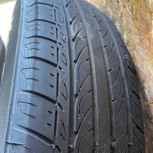 バリ山　ジムニー　サイズ　アルミホイール付き　175/80R16 夏タイヤ　2018年製　16インチ