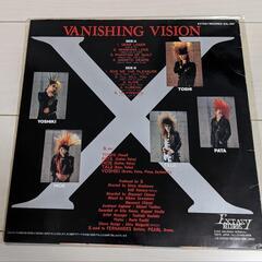 ⑧X VANISHING VISION LP盤　1988年　インディーズ　激レア貴重盤　当時物　手渡しのみ　ファンの方是非どうぞの画像