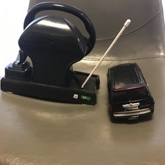 ラジコン　キャデラックエスカレード◇正規認証車ハンドルステアリングコントローラー1/24ラジコンカー/ブラックの画像