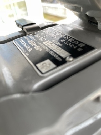 ホンダ　2馬力　船外機