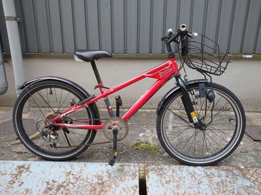 べスパ 22インチ 子供用自転車 赤色 Vespa レッド