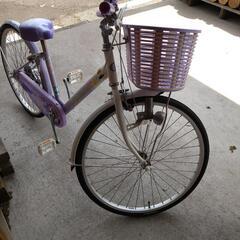 自転車ブリヂストン　24インチ小学生の画像