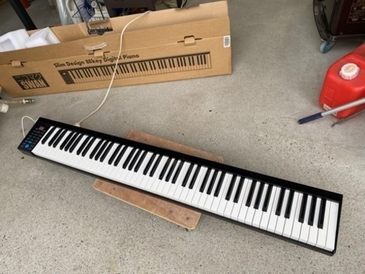 ニコマク 電子キーボード 88鍵 スピーカー/バッテリー搭載