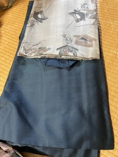 男性用着物　長襦袢と着物