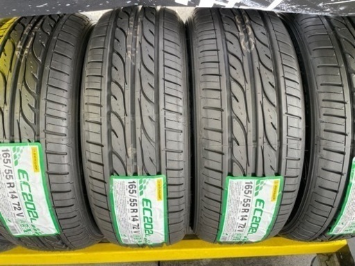 新品タイヤ交換　165/55/R14