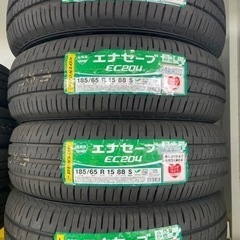 新品タイヤ交換　185/65/R15