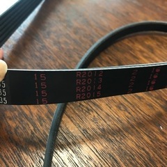 セレナ　エアコンパワステのベルト　新品の画像