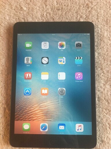iPad mini black A1432 １６ＧＢ WI-FIモデル　バッテリー容量：９０％