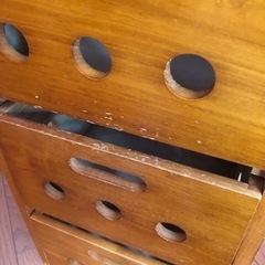 木製チェスト　収納やインテリアにの画像