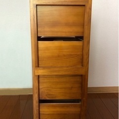 木製チェスト　収納やインテリアにの画像