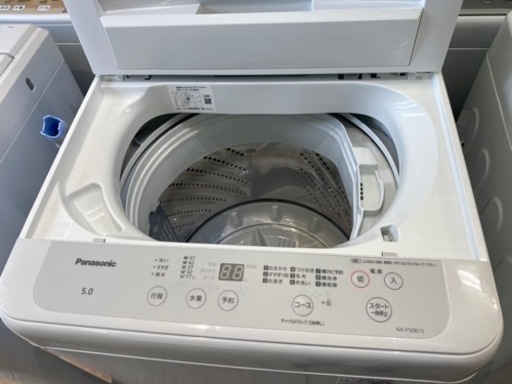 2022年製 Panasonic 5K 洗濯機 2.3ヶ月使用 na-f50b15 中古 家電