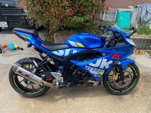 自賠責込み　GSXR125 純正パーツ込み