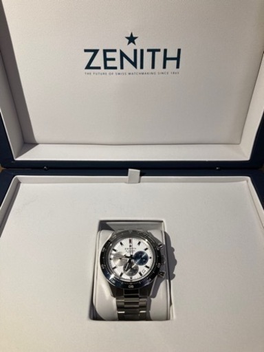 ゼニス　クロノマスタースポーツ　白文字盤　未使用品