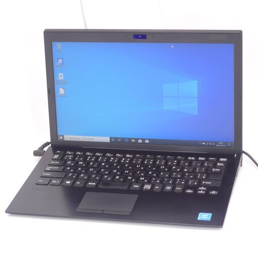 中古良品 高速SSD 13インチ ノートパソコン SONY VJPG11C11N 第7世代 Celeron 4GB 無線 Bluetooth カメラ Windows10 Office済