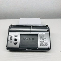 農作業のお供に！^_^SONY携帯ラジオの画像