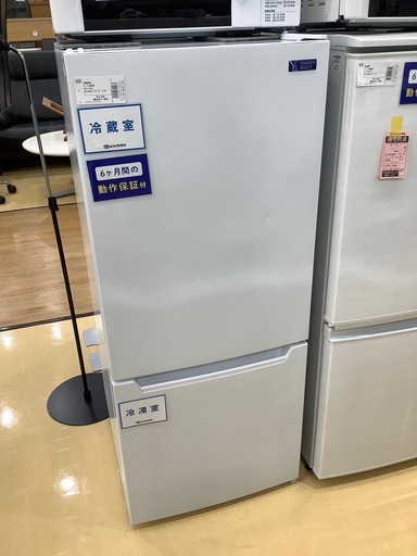 YAMDA 2ドア冷蔵庫　117L 2019年製