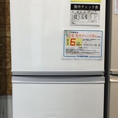 SHARP　シャープ　冷蔵庫　SJ-14E6KW　ホワイト　2018年製