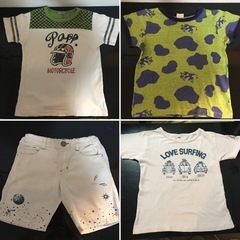 【120cm】夏服4枚セット