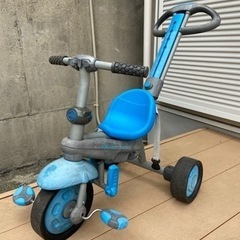 押し手付き　三輪車