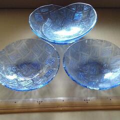 昭和夏の涼し気デザート皿