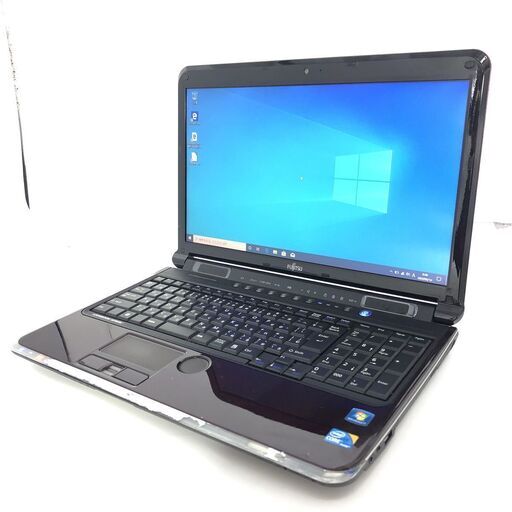 中古良品 15インチ 日本製 ノートパソコン 富士通 AH700/5B Wi-Fi有 Core i5 4GB 750GB Blu-ray 無線LAN webカメラ Windows10 Office