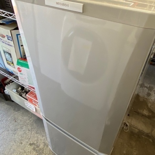 三菱/MITSUBISHI ノンフロン冷凍冷蔵庫 MR-P15X-B 146L 2014年製