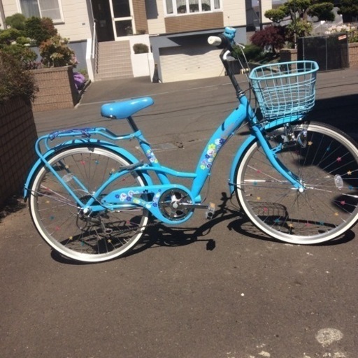 新品の２４インチ自転車6段切り替えです。値段下げました。９０００円