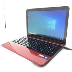 新品SSD レッド ノートパソコン 中古美品 15.6型 NEC...