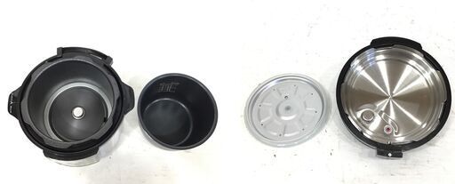 22R127 ジ 3 ショップジャパン クッキングプロ かんたん電気圧力なべ SC-30SA-J03 3.2L 取扱説明書・レシピ付き 中古品