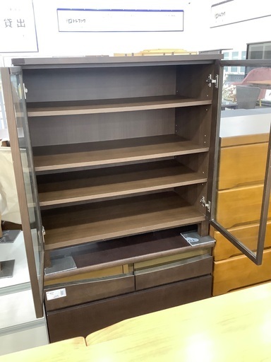 本棚　ダークブラウン　無印良品