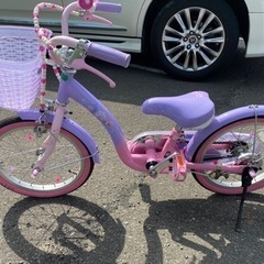 ソフィア自転車16インチの画像