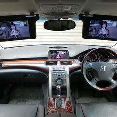 検査5年10月レジェンド最上級I後期型 黒革/WORK20インチ/社外マフラー/レーダークルーズ/LKAS/BOSE/HDDナビ/テレビ/Bカメラ/ディーラー記録簿の画像