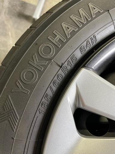 ホンダシャトル 純正タイヤホイール　