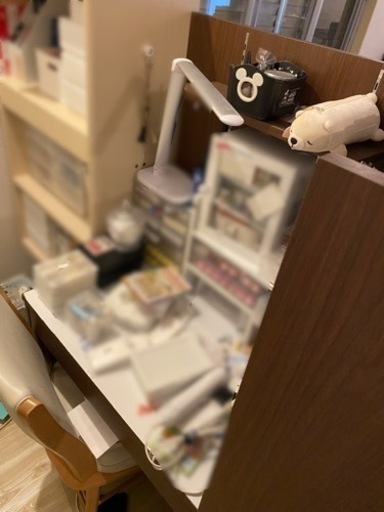 間仕切りパソコンデスク